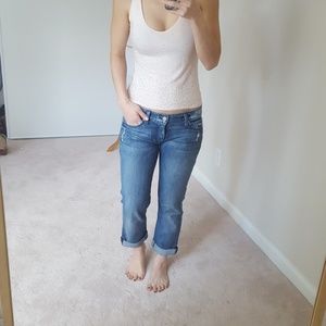 7 of All Mankind Crop Straight Leg
